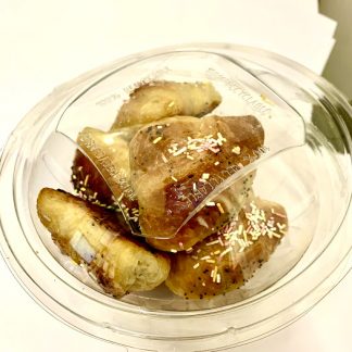 Danish Hamentashen with chocolate filling (7/8 pieces Per Box)
